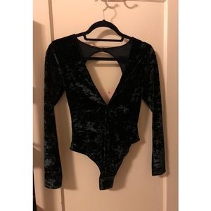VS Velvet Bodysuit